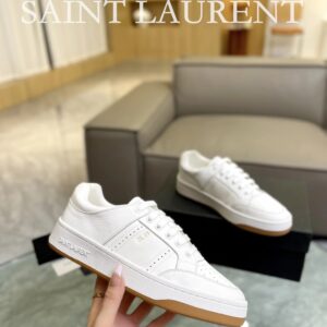 saint laurent sl61 sneakers white