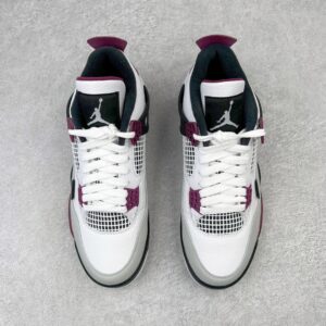 nike air jordan 4 retro g white purple