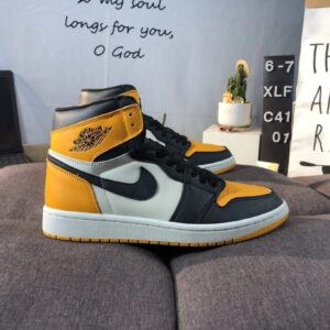 nike air jordan 1 high tops sneakers multicolor