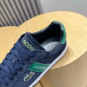 lacoste classic blue sneakers