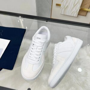 dior b01 leather sneakers white