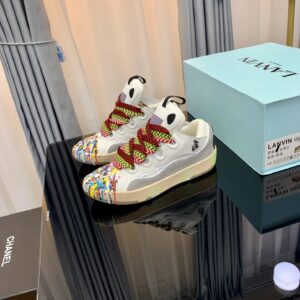 lanvin casual sneakers graffiti
