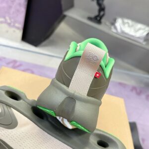 loewe x on 3.0 cloudventure sneakers olive green