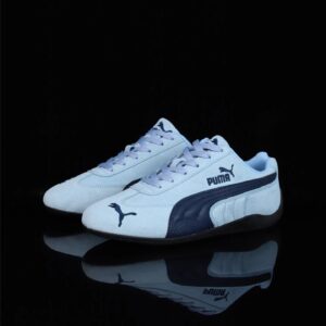 puma roma motorsport sneakers white blue