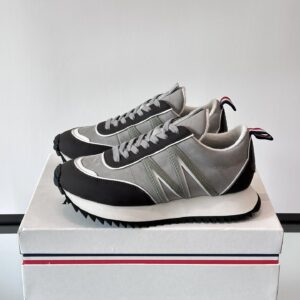 moncler pacey sneakers grey black