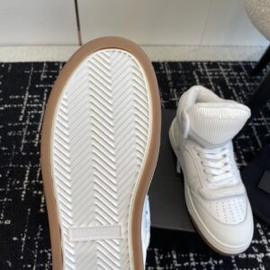 ysl white sl80 high top sneakers