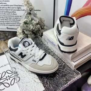 new balance 550 sneakers white black