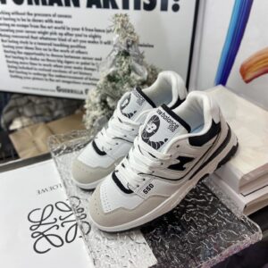 new balance 550 sneakers white black