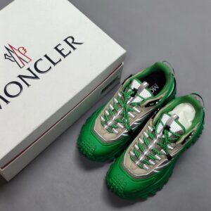 moncler trailgrip gtx rubber sneakers green
