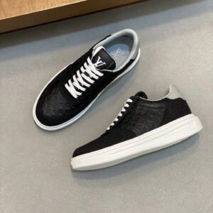 louis vuitton beverly hills sneakers monogram black