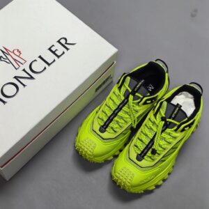 moncler trailgrip gtx rubber sneakers yellow
