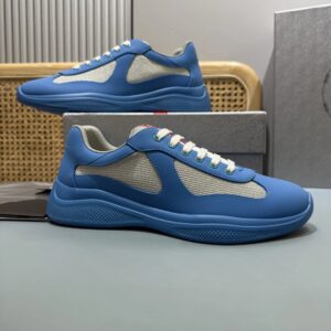 prada americas cup blue sneakers