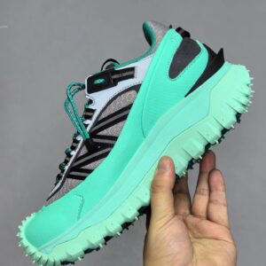 moncler trailgrip gtx rubber sneakers light green