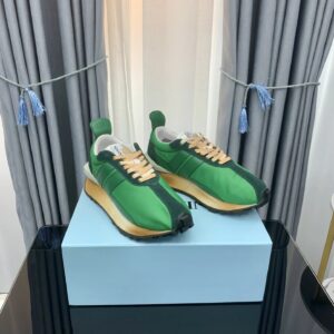 lanvin retro sneakers green