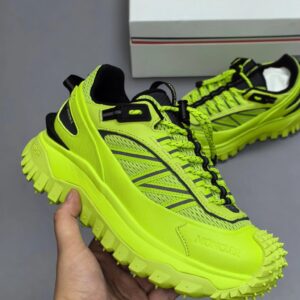 moncler trailgrip gtx rubber sneakers yellow