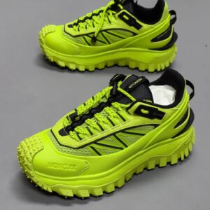 moncler trailgrip gtx rubber sneakers yellow