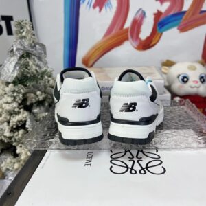 new balance 550 sneakers white black