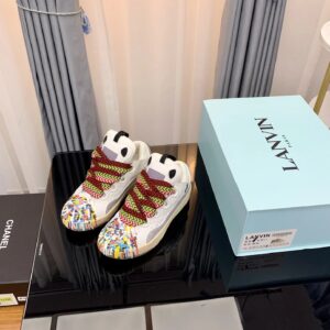 lanvin casual sneakers graffiti