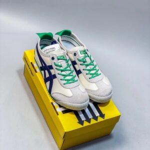 onitsuka tiger mexico 66 sneakers cream blue