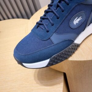 lacoste blue classic sneakers