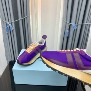 lanvin casual sneakers purple
