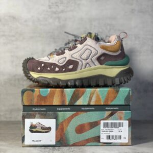 moncler trailgrip gtx hiking shoes brown pink