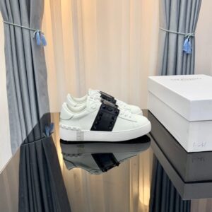 valentino 2022ss sneakers white studded