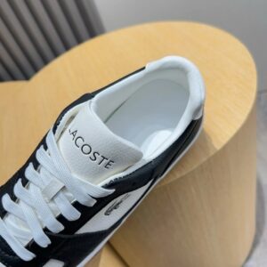 lacoste black white sneakers