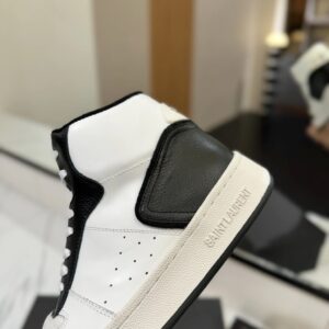saint laurent sl61 sneakers black white