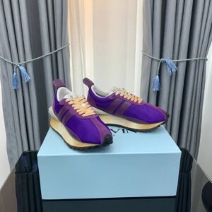 lanvin casual sneakers purple