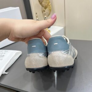 maison margiela mm6 sinters trainers silver