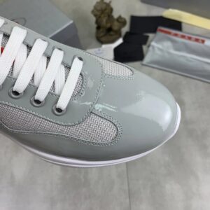 prada casual sneakers grey