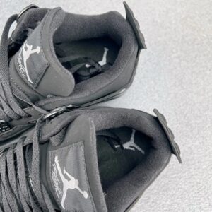 nike air jordan 4 retro sneakers black cat