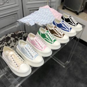 chane vintage sneakers light blue