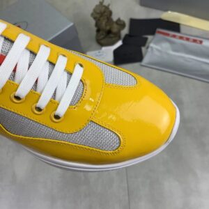prada casual sneakers yellow