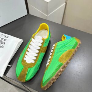 maison margiela mm6 sinters trainers green
