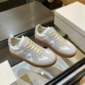 maison margiela mm6 thick bottom sneakers white