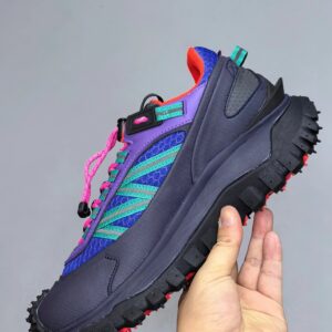 moncler trailgrip gtx rubber sneakers blue purple