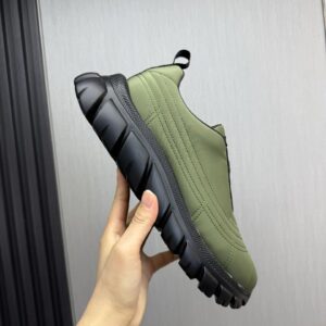 prada re nylon sneakers green