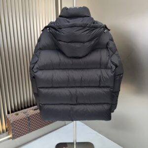 moncler unisex down jacket grey & black