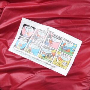 , short hooded down jacket(vibrant red)