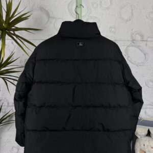 mlb small logo unisex short down jacket ​black
