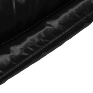 moncler unisex ribbon accented down jacket black