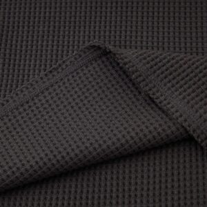 stussy waffle long sleeve beige