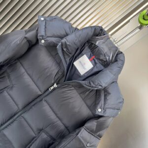 moncler unisex down jacket grey & black