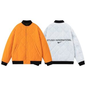nike x stussy reversible jacket multi