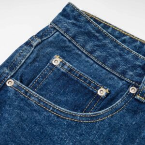 ​​stussy 2025 double sided print denim pants (blue)​