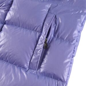 ​​moncler maya fw22 short hooded down jacket​ purple