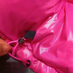 moncler maya short jacket pink