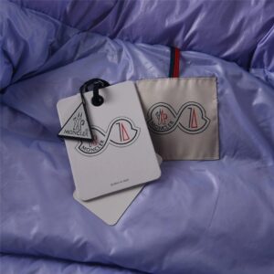 ​​moncler maya fw22 short hooded down jacket​ purple